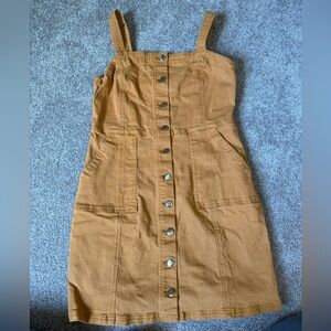 Thread & Supply Tan Mini Dress